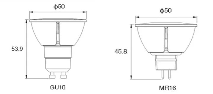 Professional Supplier of LED Spot Light MR16 GU10 Gu5.3 Dimmable LED Bulb 5W 7W